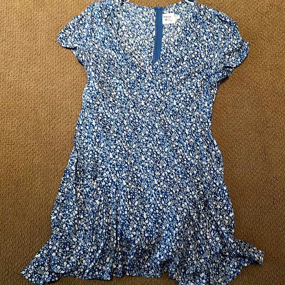 Blue Princess Polly Mini Dress